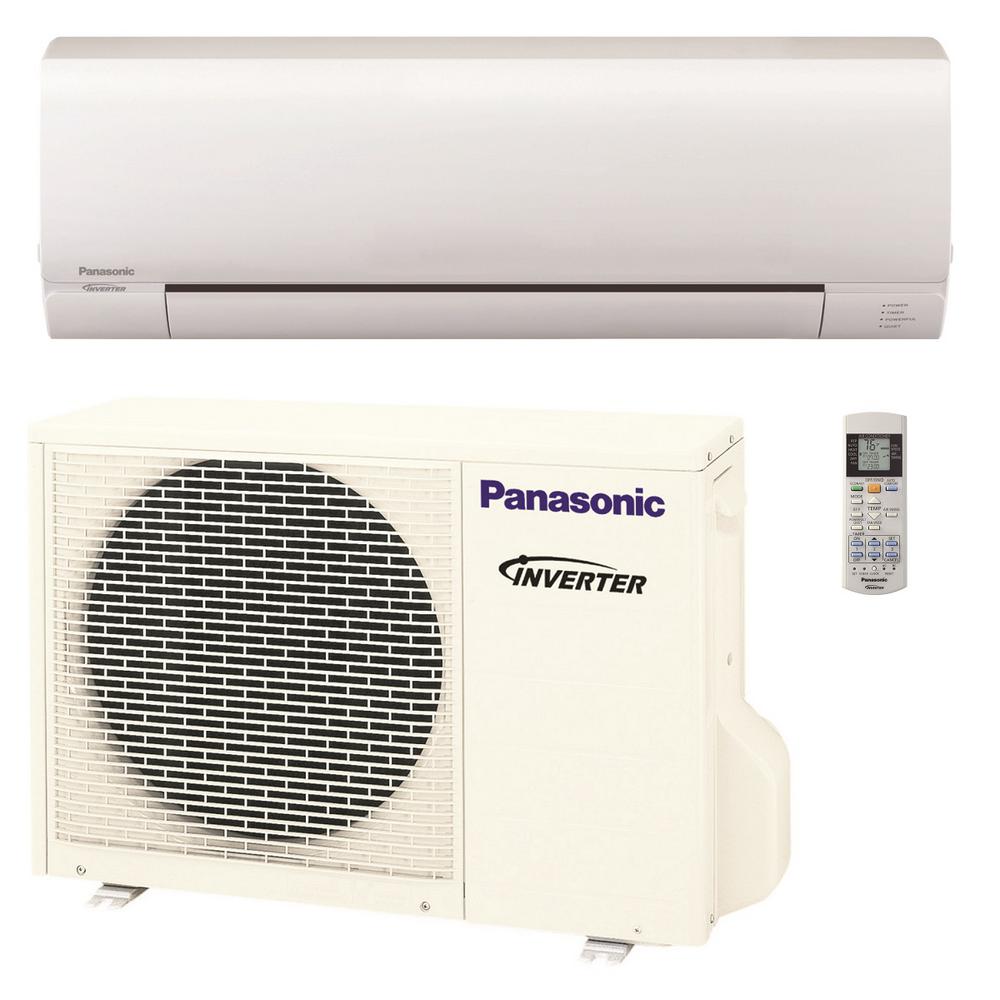 Panasonic 12,000 BTU 1 Ton Pro Series Ductless Mini Split Air Conditioner  with Heat Pump -