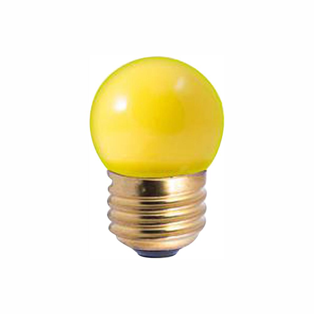 Bulbrite 7.5Watt S11 Ceramic Yellow Dimmable Incandescent Light Bulb