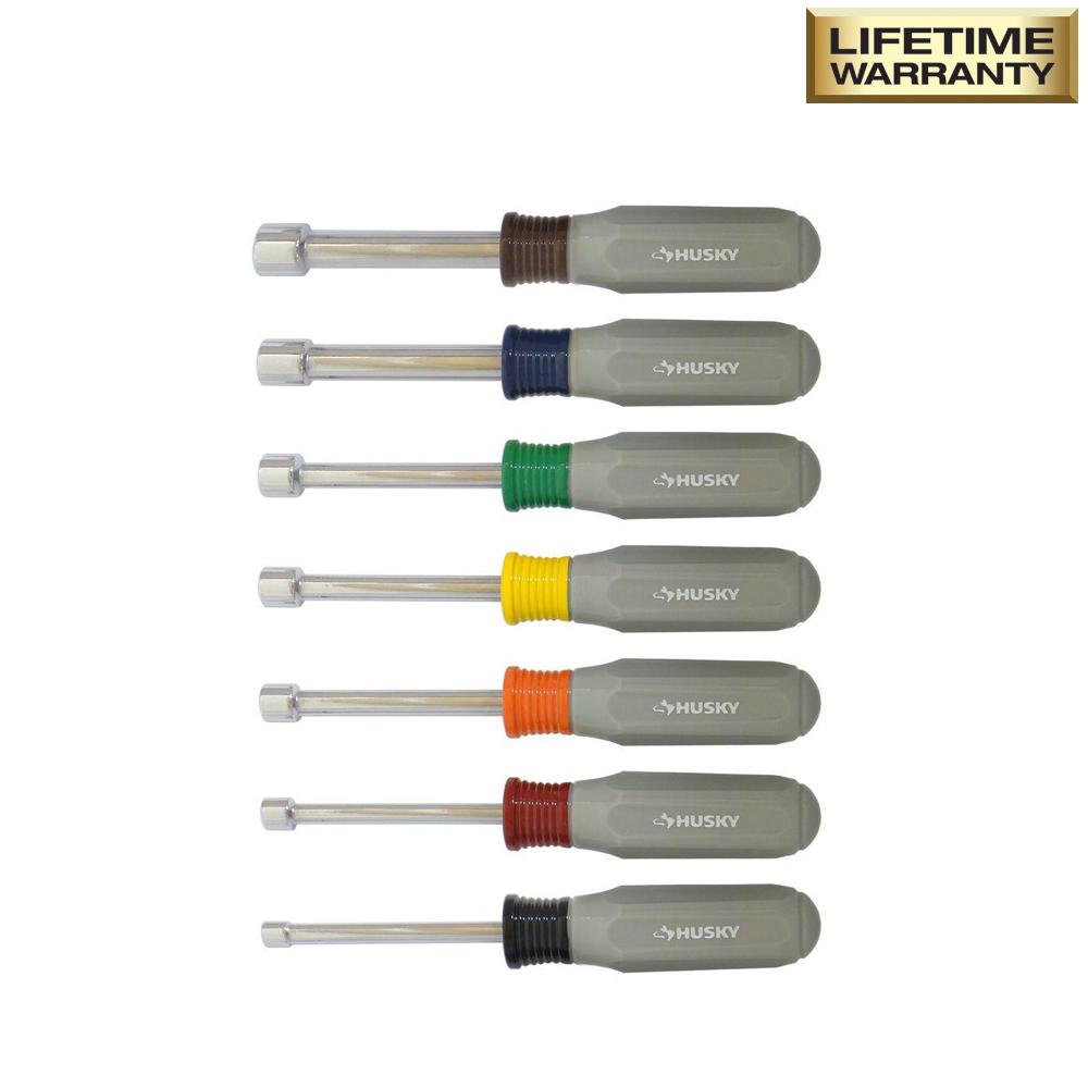 Husky Nut Driver Set (7Piece)106300070 The Home Depot