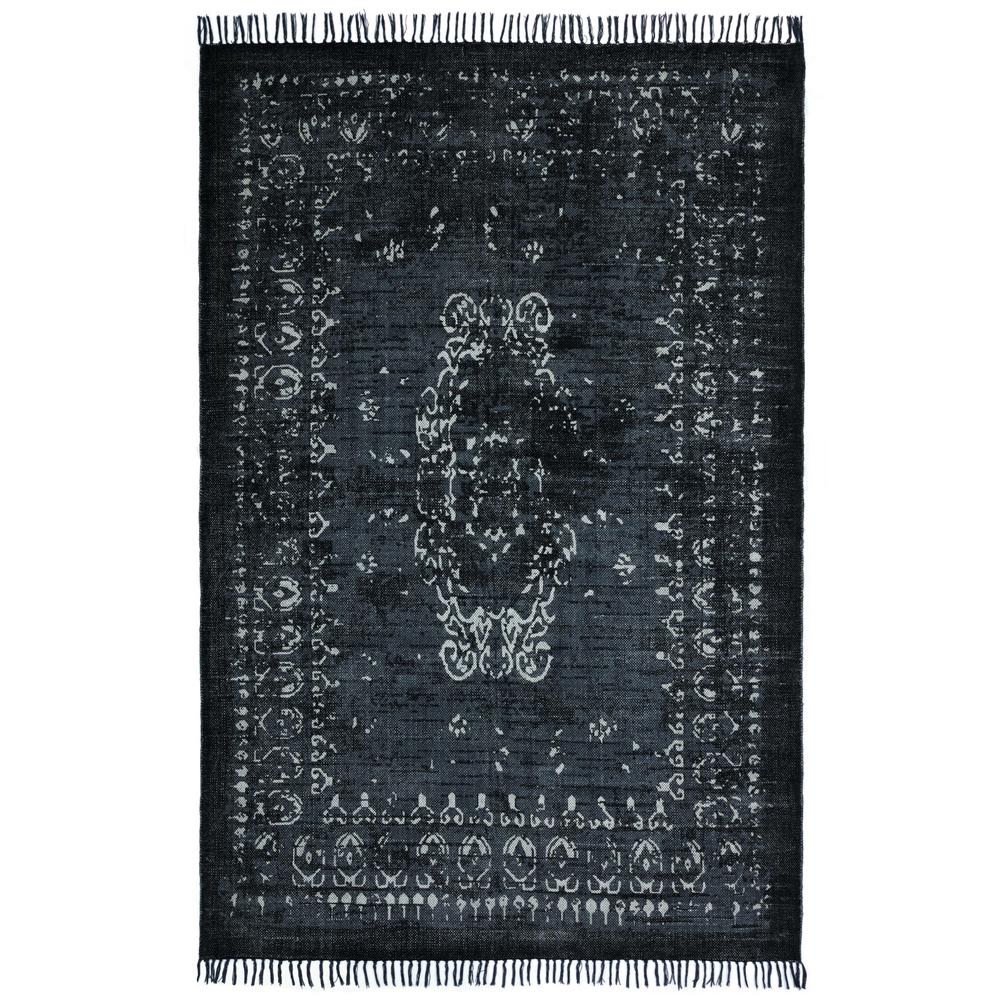 Vintage Wash Black Grey 5 Ft X 8 Area Rug Cpd5002 The Home Vintage Wash Black Grey 5 Ft X 8 Area Rug