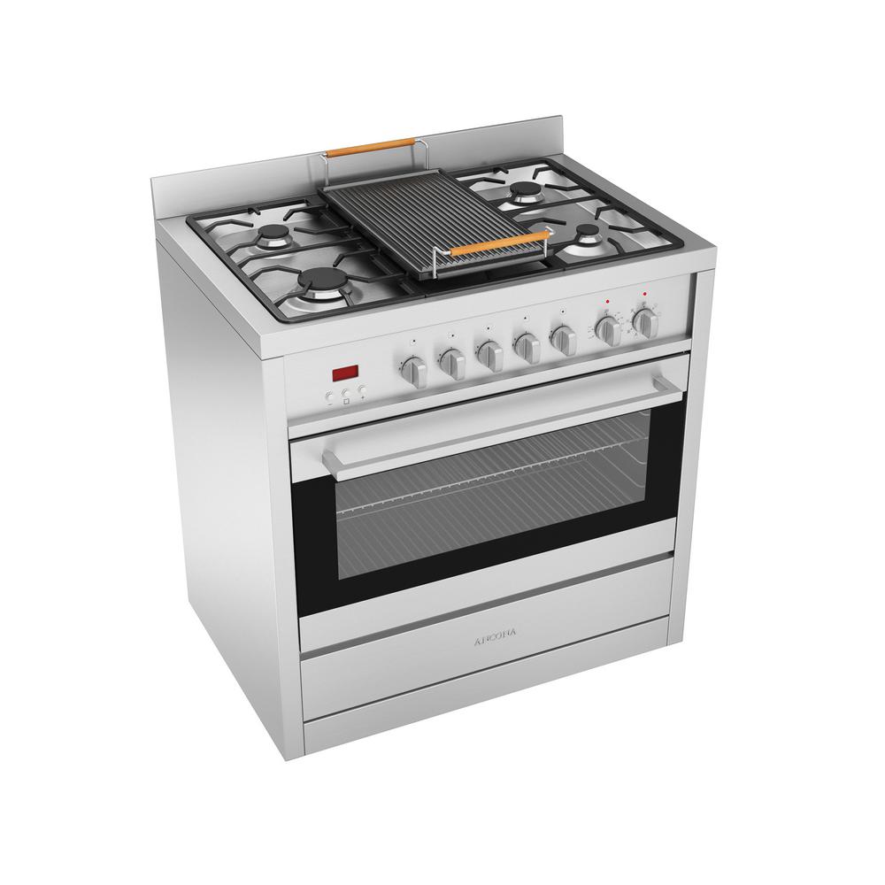 dual fuel freestanding cooker