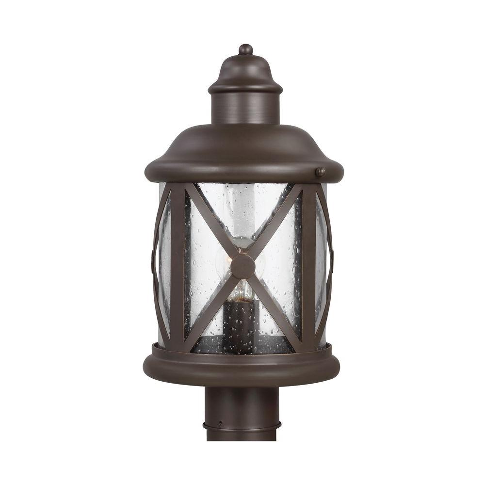 Sea Gull Lighting Lakeview 1 Light Antique Bronze Outdoor Post Top Sea Gull Lighting Lakeview 1 Light Antique Bronze Outdoor Post Top