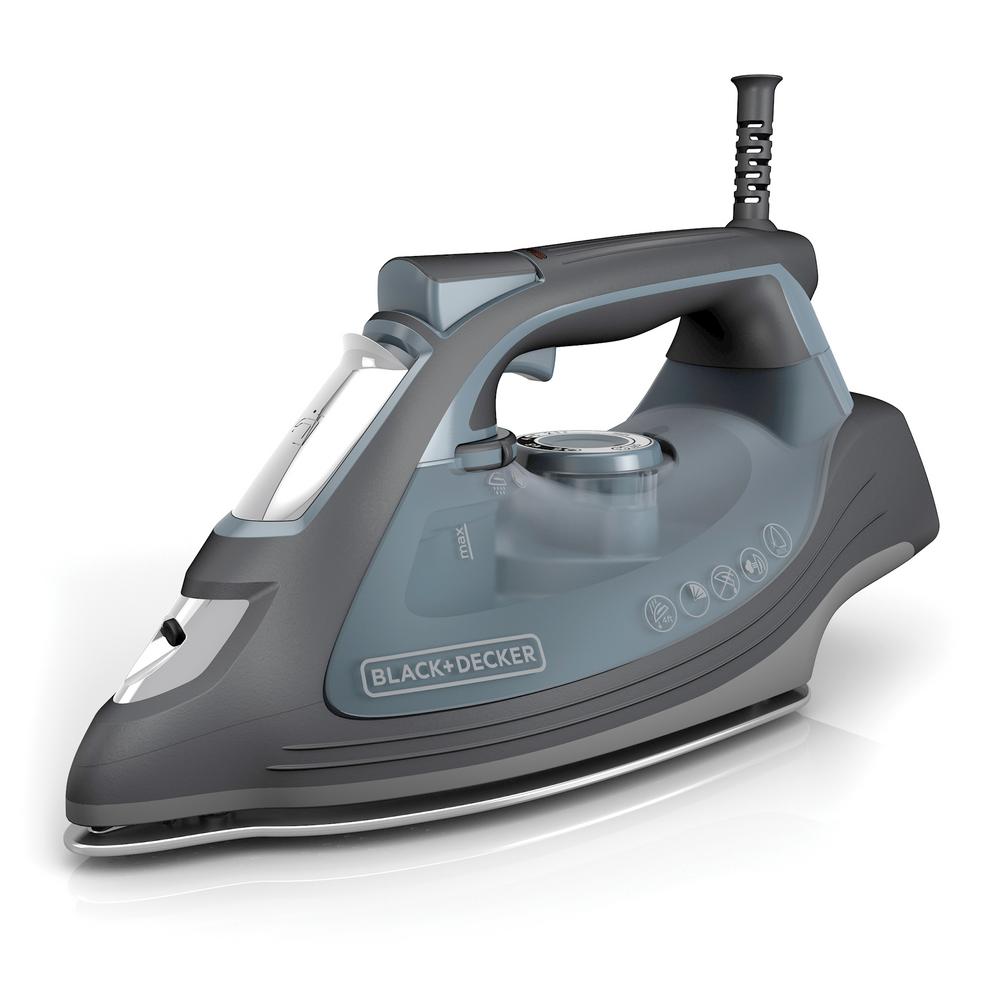 UPC 050875818033 product image for BLACK+DECKER Advanced Steam Iron with Maximum Durability and Pivoting Cord, Gray | upcitemdb.com