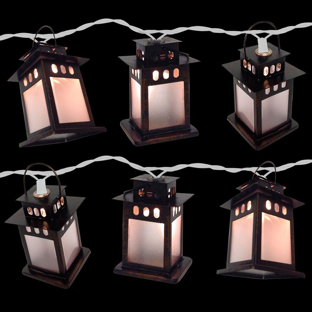 Plug In Brite Star Pick Up Today Outdoor Specialty Lighting 10 Light Copper Lamp Clear Set Of 2