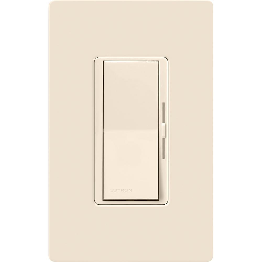 White Lutron Electronics Company Inc. Halogen and Incandescent Bulbs TGCL-153PH-2-WH Lutron Toggler C.L Dimmer Switch for Dimmable LED 2-Pack Single-Pole or 3-Way