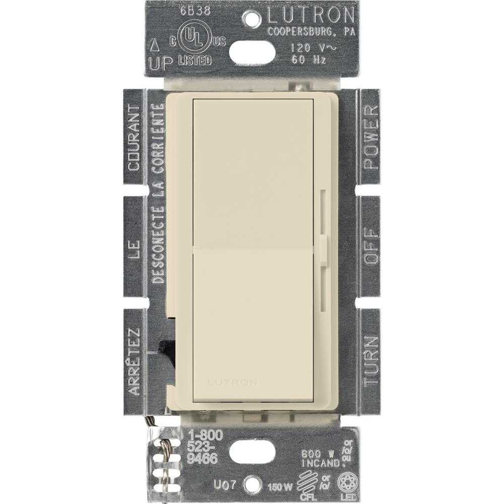 Lutron Diva C.L Dimmer Switch for Dimmable LED, Halogen and