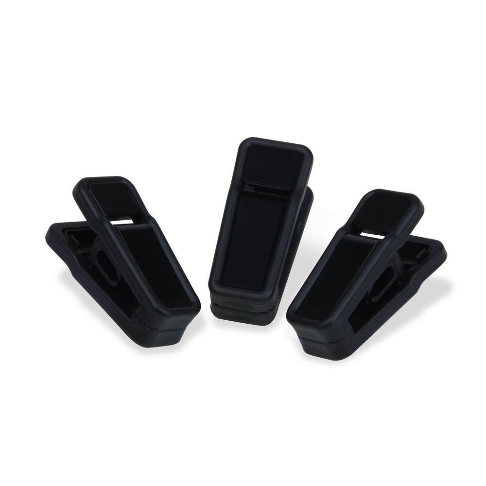 Honey-Can-Do Black Finger Clips (80-Pack)-HNGZ01953 - The Home Depot