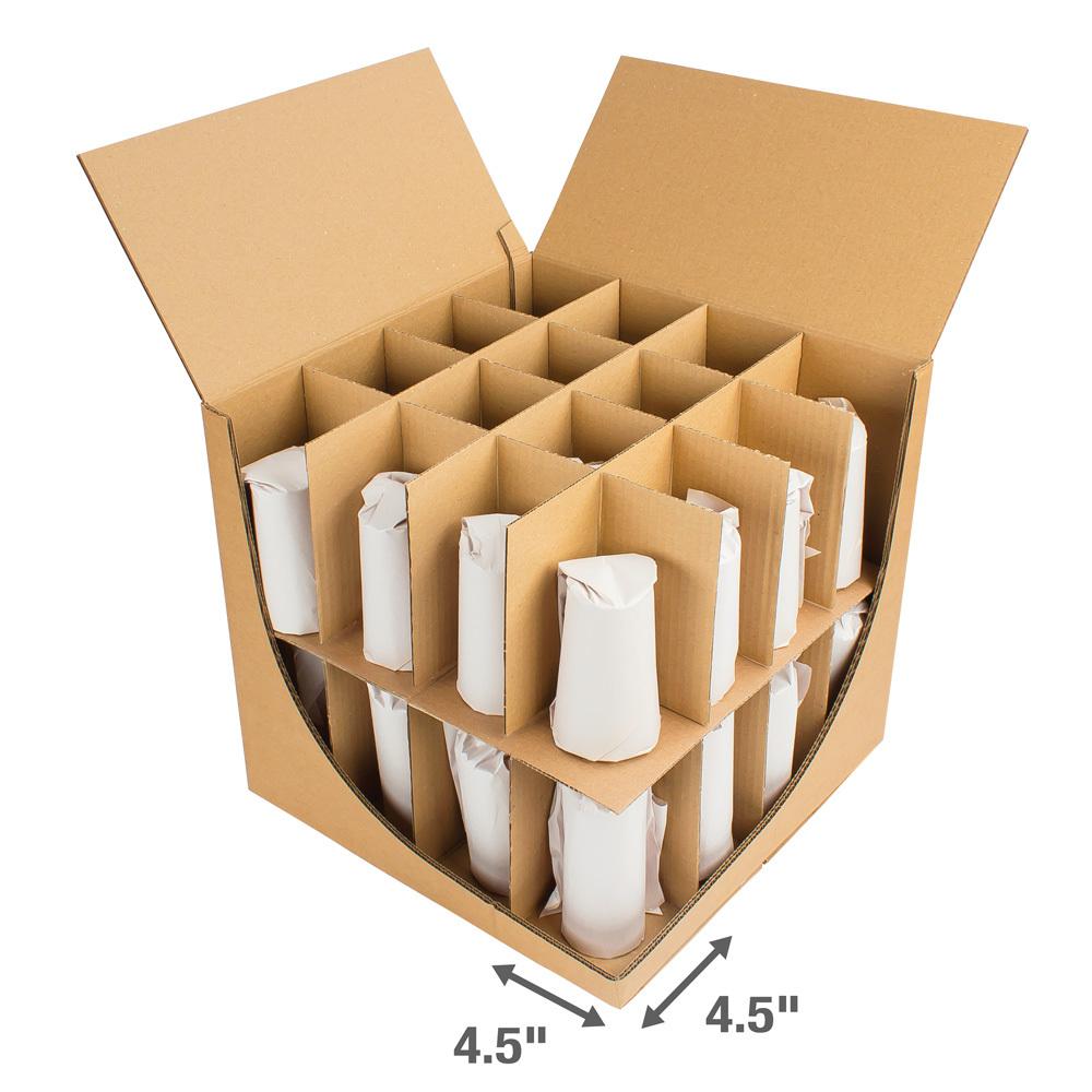 Pint Glass Storage Boxes Cardboard Glass Designs