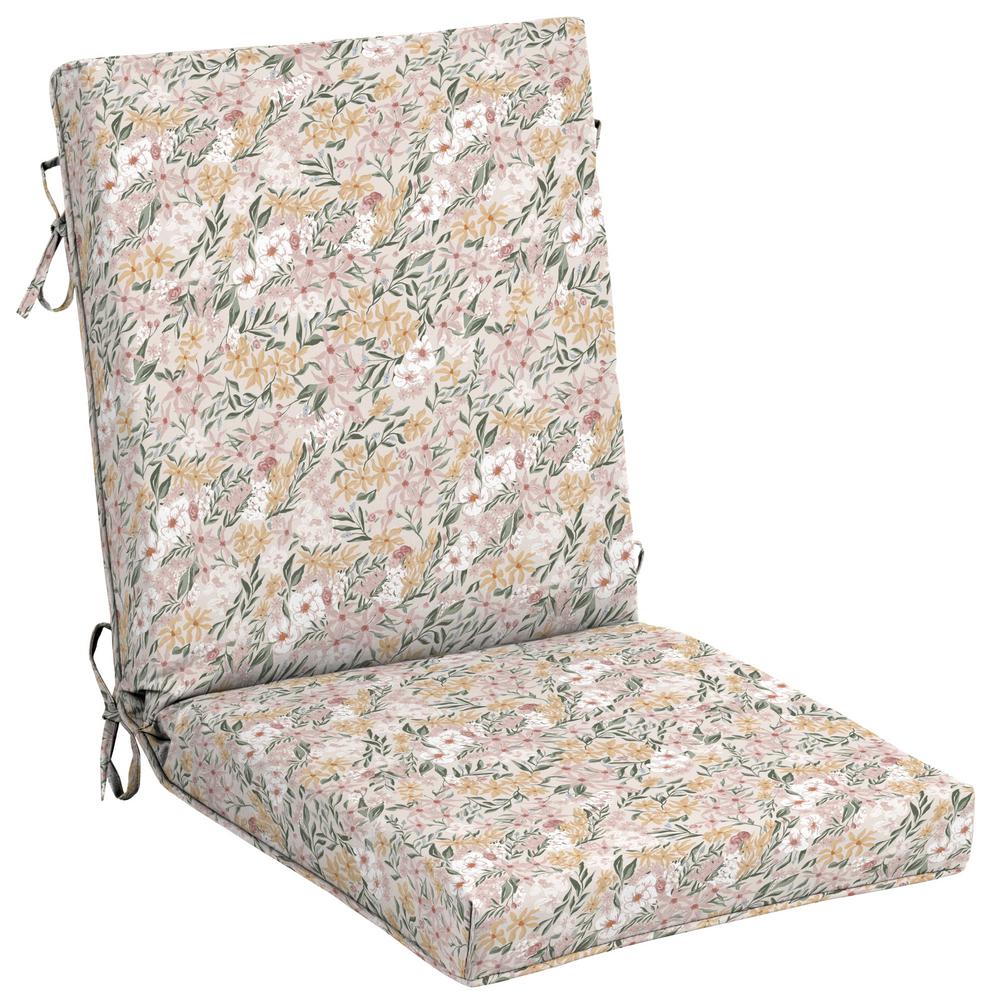 Floral Outdoor Cushions Patio Furniture The Home Depot