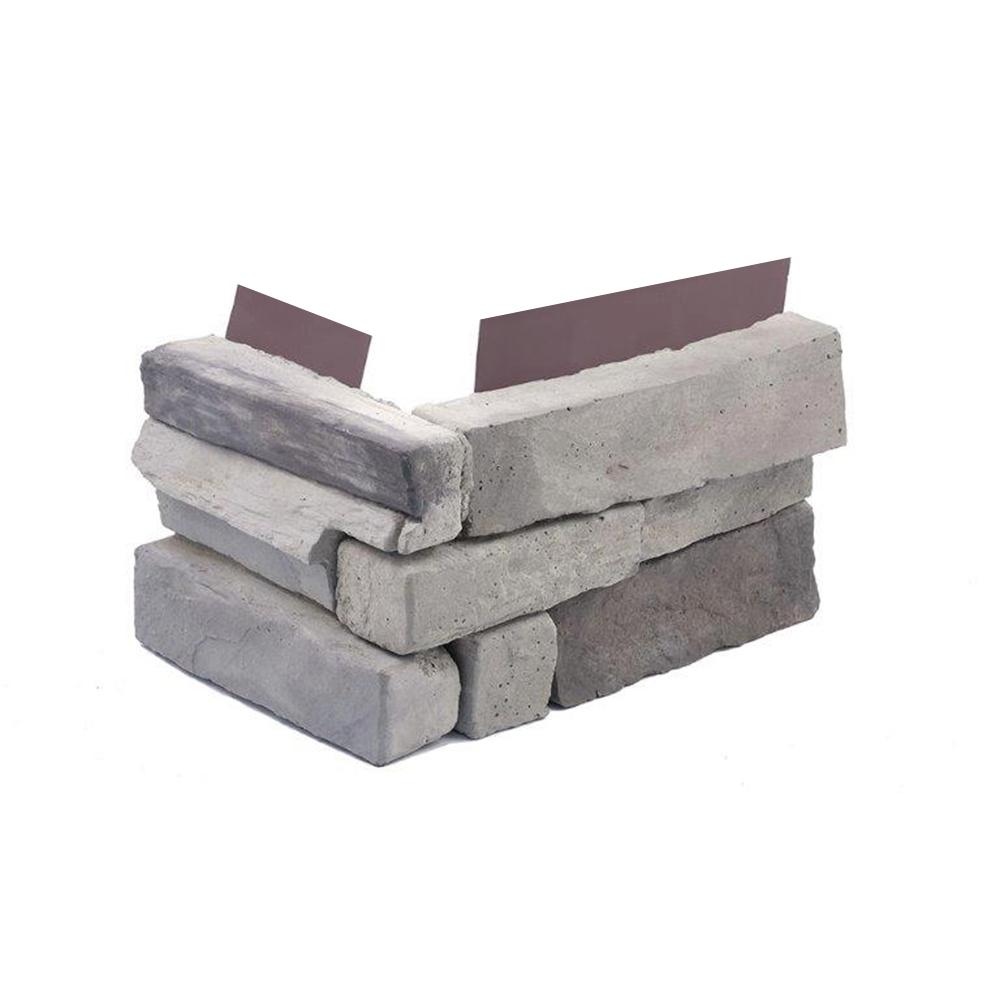 Manufactured Stone Siding Veneer The Home Depot Colorado Gray Stone Veneer Siding Corners