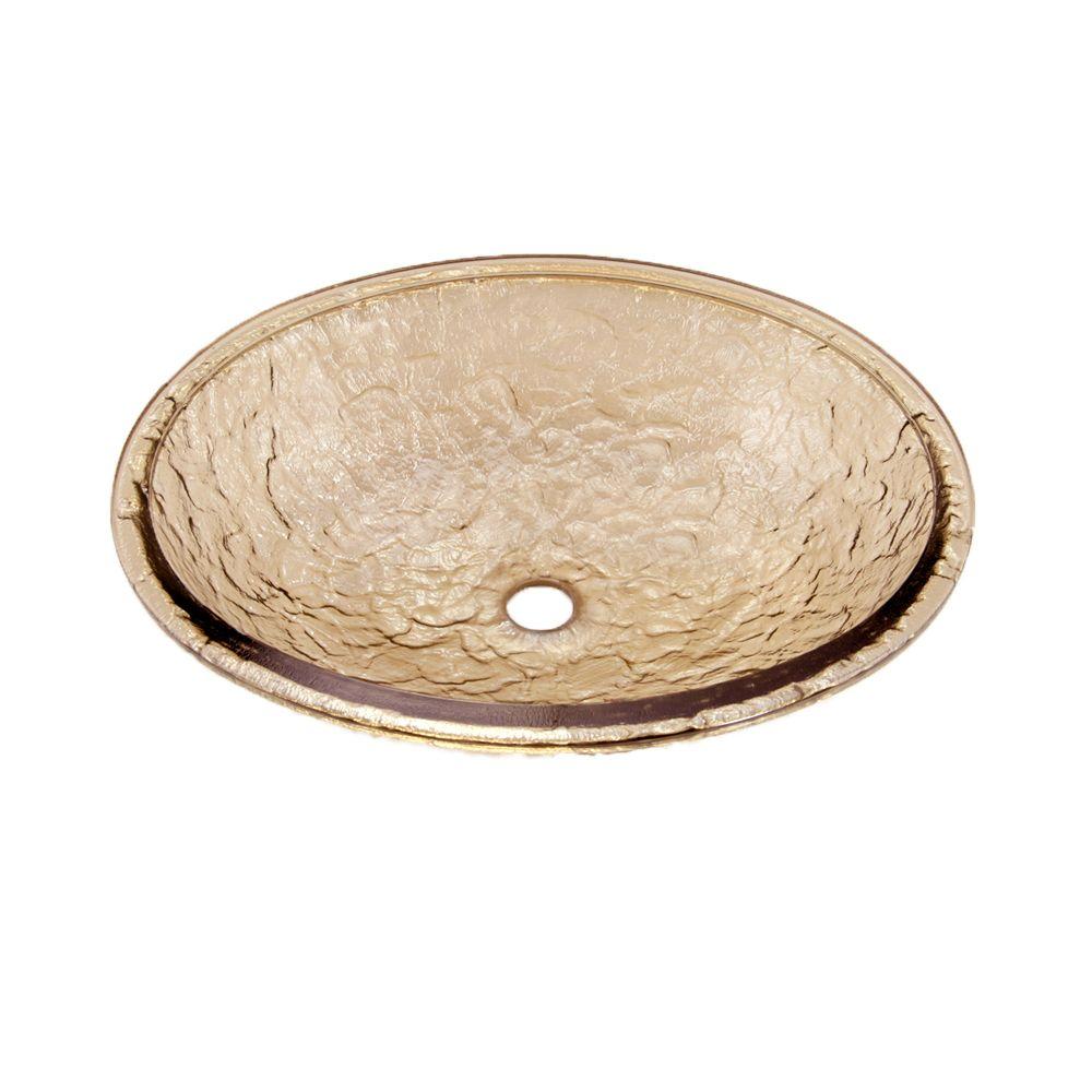 JSG Oceana Undermounted Bathroom Sink in Fawn007007120 The Home Depot