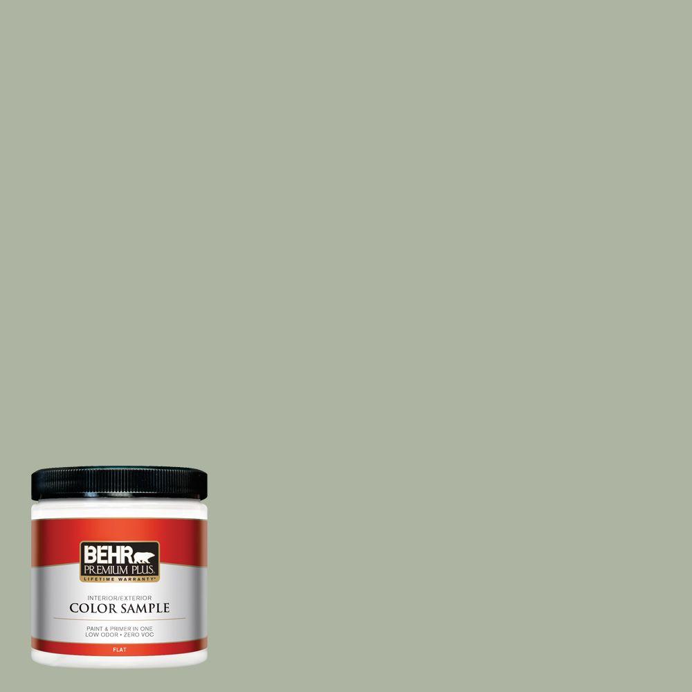 Behr Premium Plus 8 Oz 430e 3 Laurel Mist Flat Interior Exterior 430e 3 Laurel Mist Flat Interior Exterior