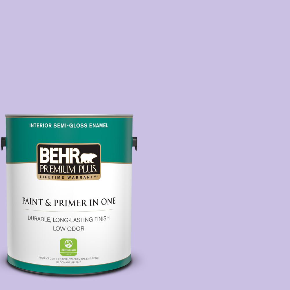 BEHR Premium Plus 1 gal N220 3 Smokestack Semi Gloss Enamel Low