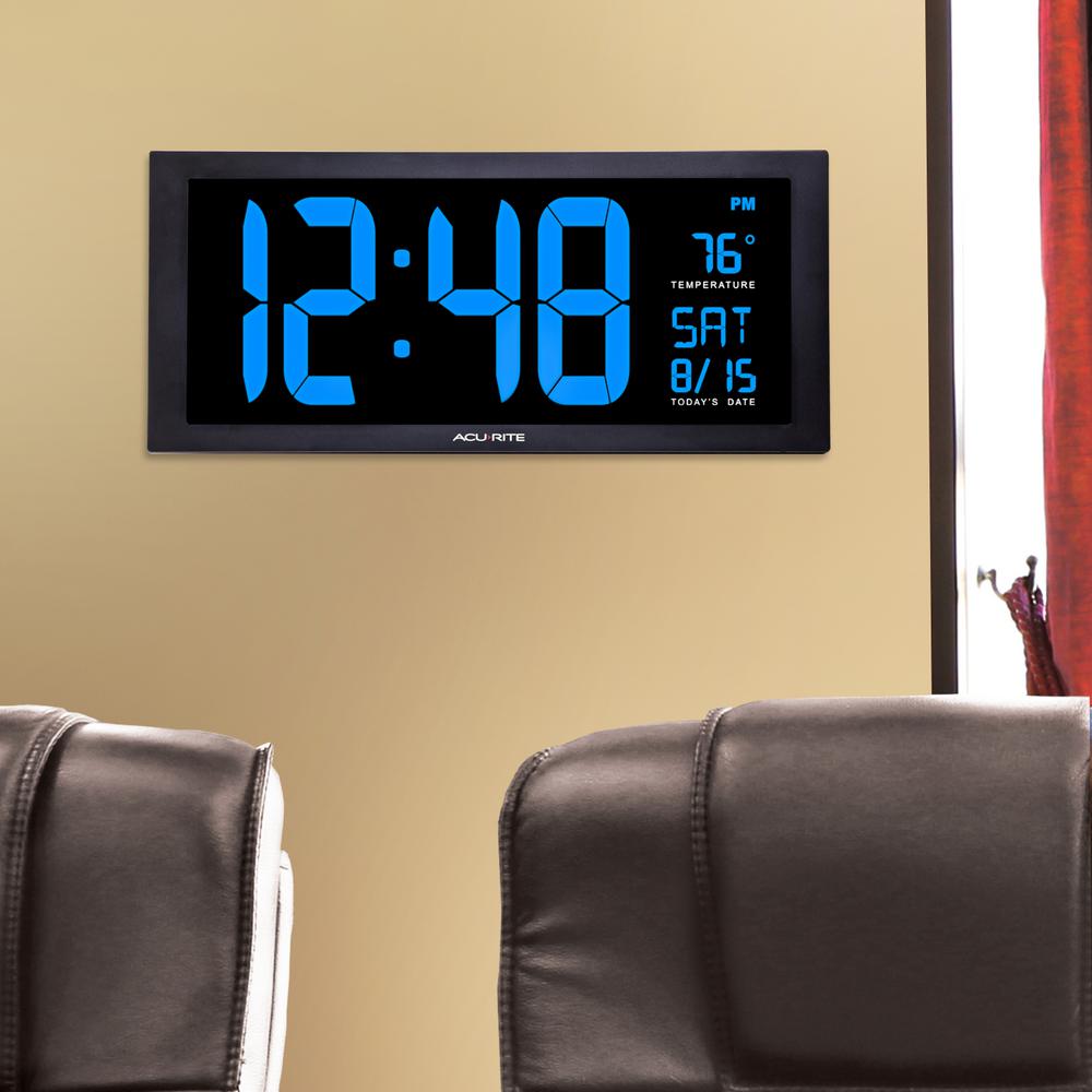 digital wall clock