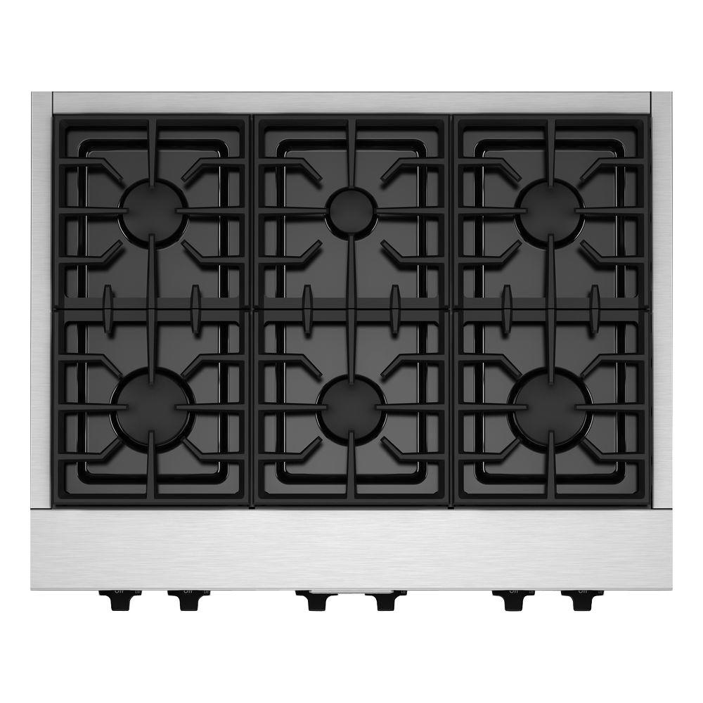 Kitchenaid 36 In Gas Cooktop Stainless Steel With 6 Burners This Cooktop Kitchenaid