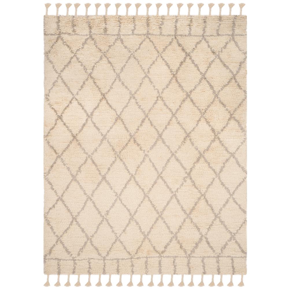 Safavieh Casablanca Ivory Light Gray 9 Ft X 12 Area Rug