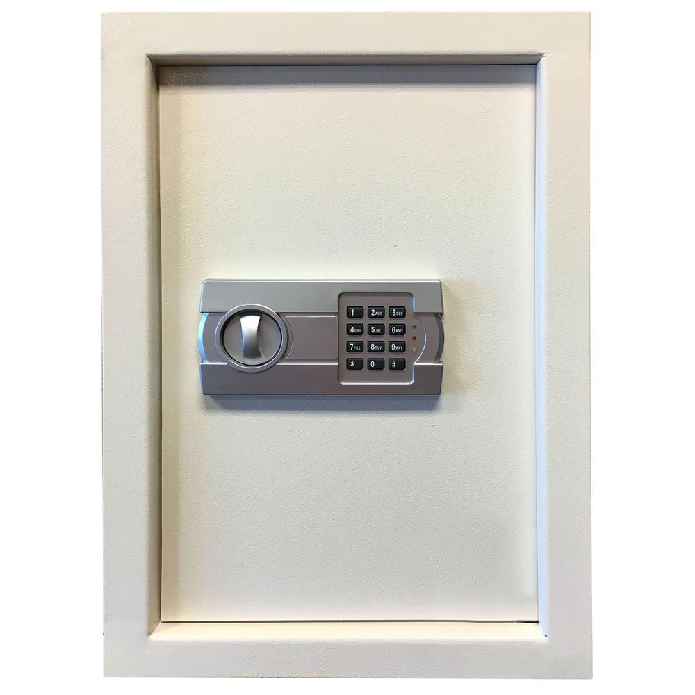 Stack On Full Length In Wall Cabinet Beige Iwc 55 The Home Depot