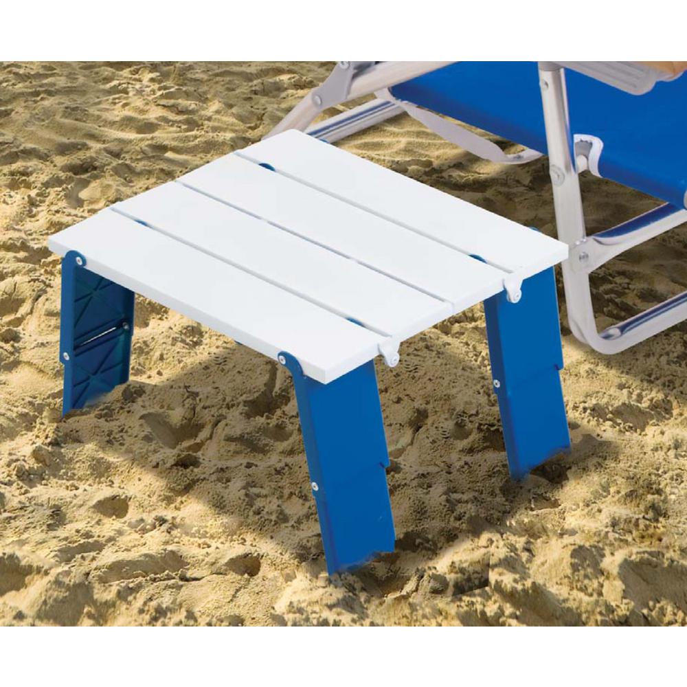 folding beach table in a bag