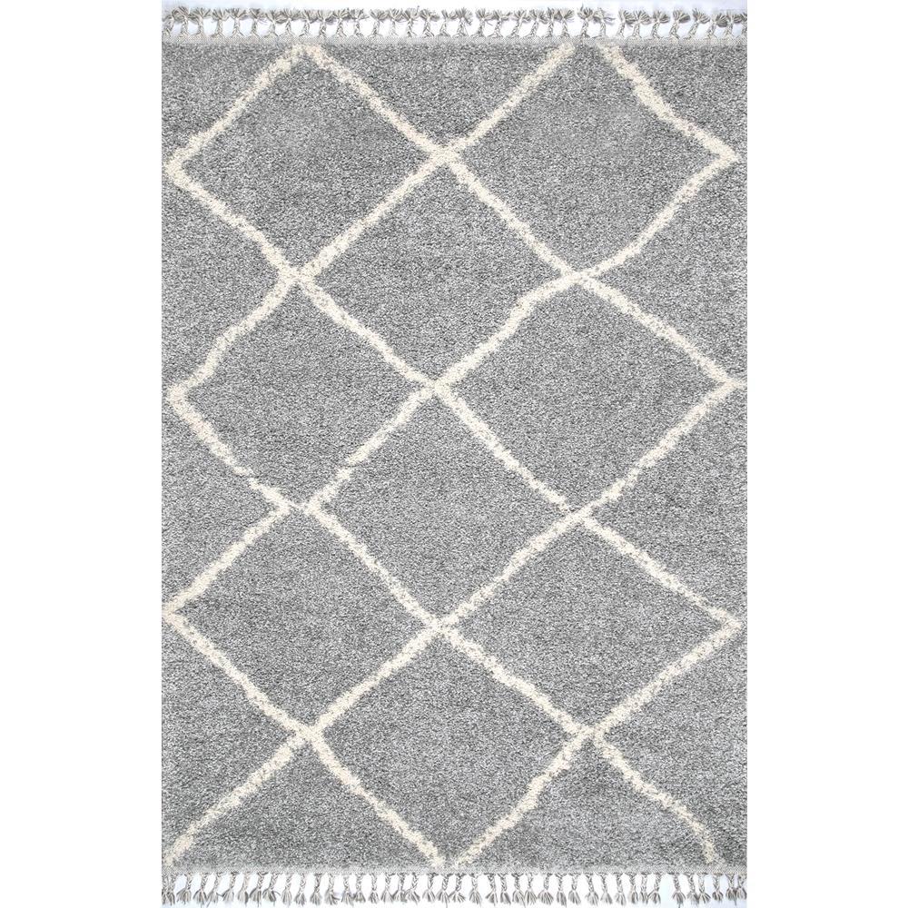 Nuloom Jessie Moroccan Lattice Tel Gray 6 Ft 7 In X 9 Area Nuloom Jessie Moroccan Lattice Tel Gray 5 Ft 3 In X 7