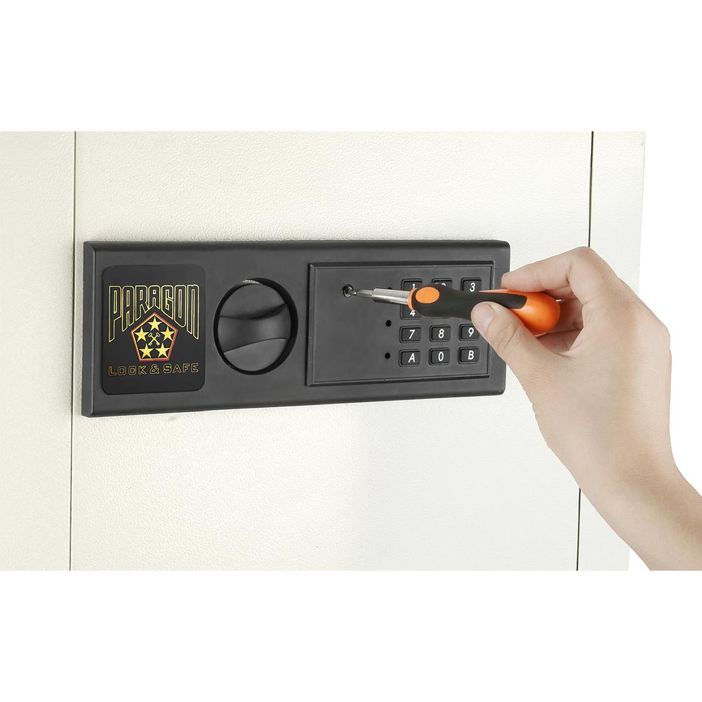 Wall Safe Electronic Hidden Large Safety Jewelry Secure .83 CF Home