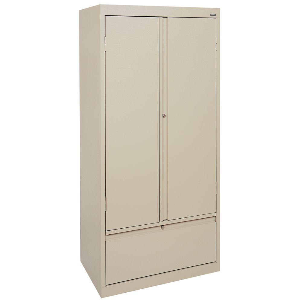 Sandusky Systems Series 30 In W X 64 H 18 D Storage Sandusky Systems Series 30 In W X 64 H 18