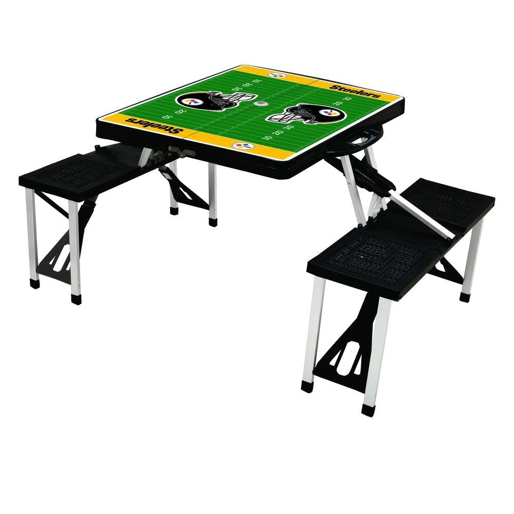Picnic Time Pittsburgh Steelers Sport Plastic Outdoor Patio Picnic