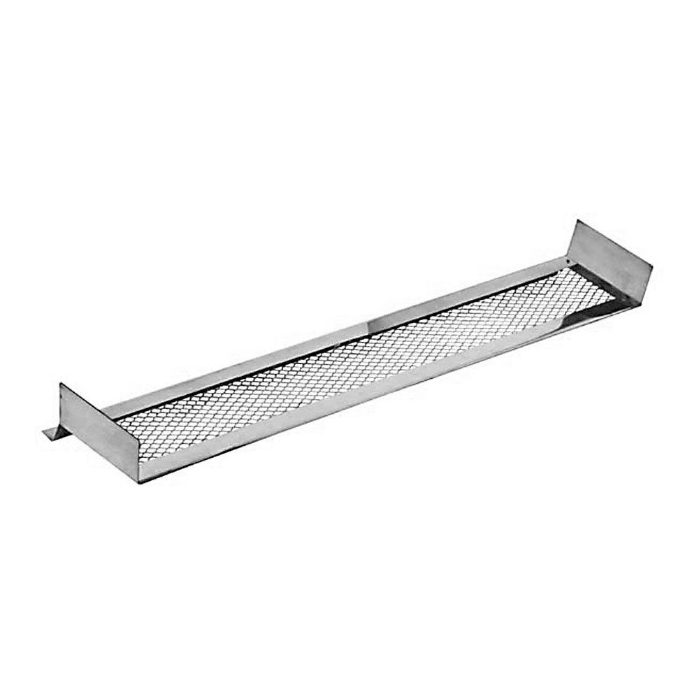 Construction Metals 22 in. x 3 in. Galvanized Eave Vent ...