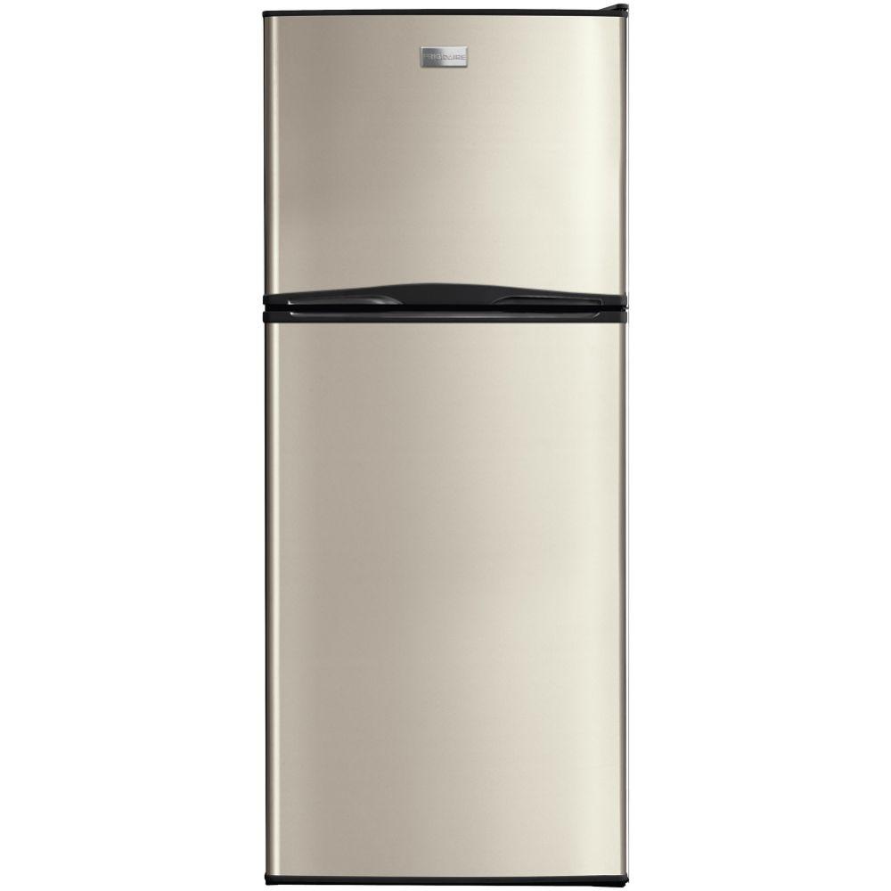 UPC 012505639210 product image for Frigidaire Refrigerator 12 cu. ft. Top Freezer Refrigerator in Silver Mist Stain | upcitemdb.com