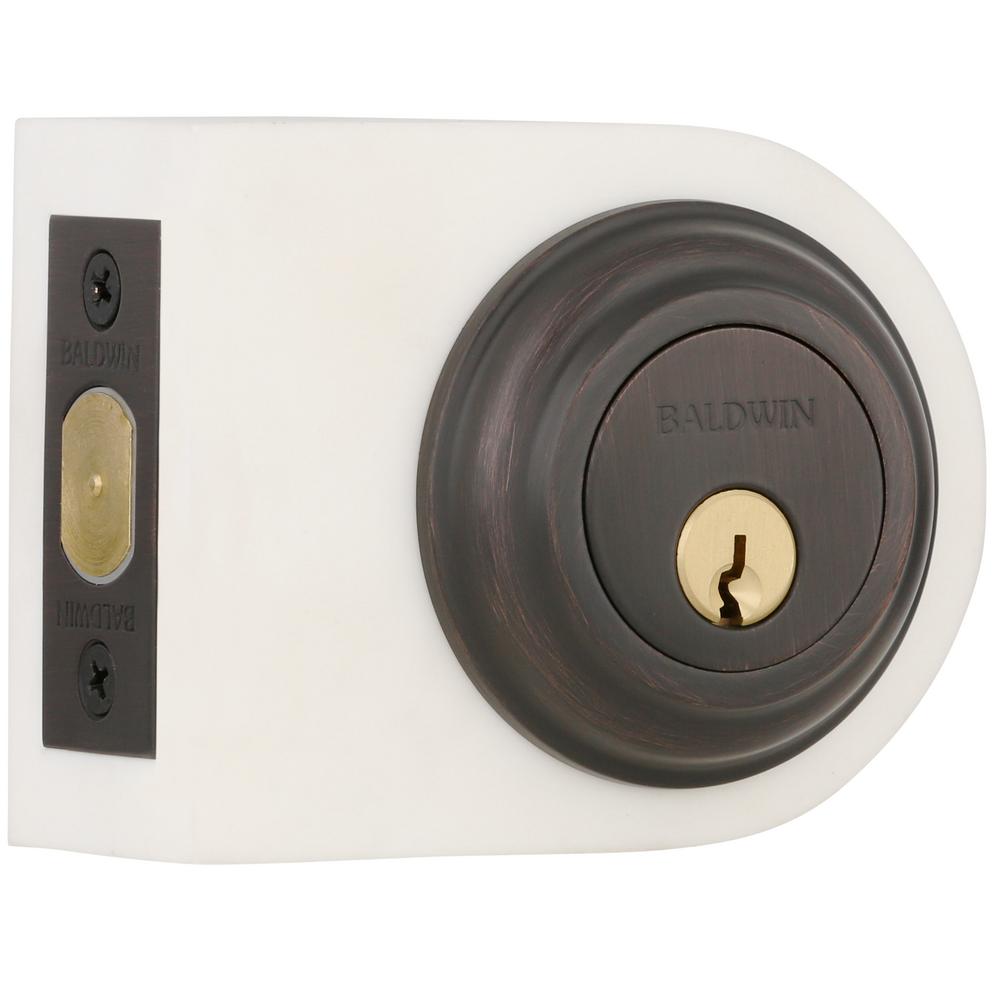 Baldwin Traditional Double Cylinder Bronze Deadbolt8232.112