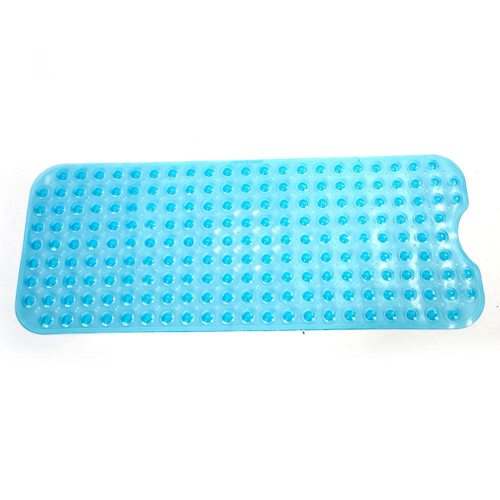 39 In X 15 In Bathroom Bathtub Non Slip Bath Mat Blue 13028856