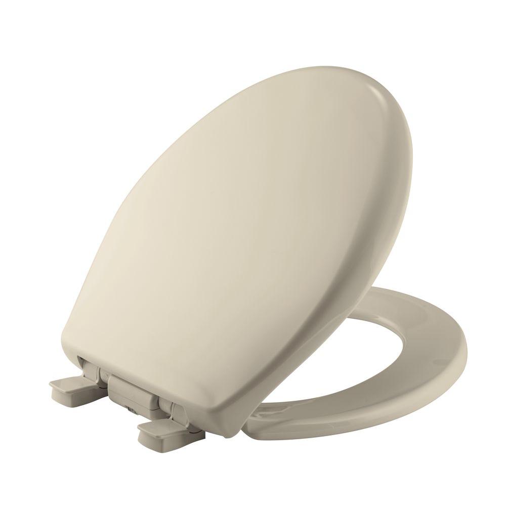 Brondell LumaWarm Heated Nightlight Round Closed Front Toilet Seat ... Brondell LumaWarm Heated Nightlight Round Closed Front Toilet Seat ...