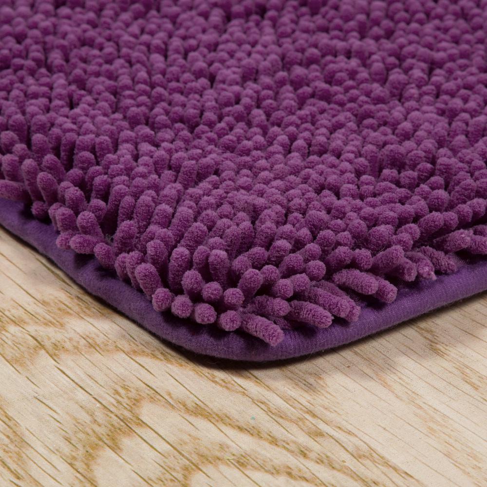 purple bathroom mats