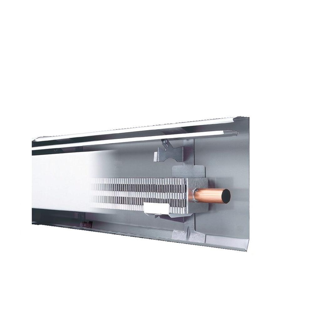 Slant/Fin Fine/Line 30 2 ft. Hot Water Baseboard with Fully Assembled Element and Enclosure in Nu White
