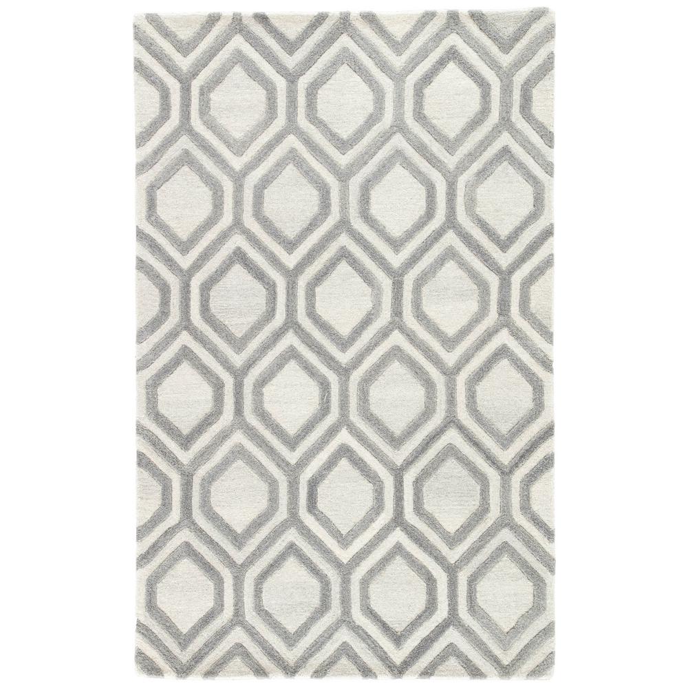 Jaipur Rugs Whitecap Gray 2 Ft X 3 Geometric Area Rug