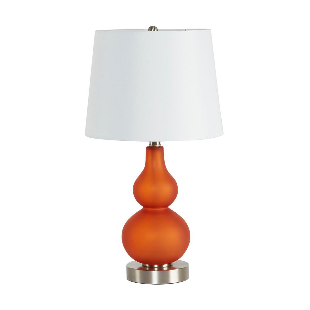 table lamp orange