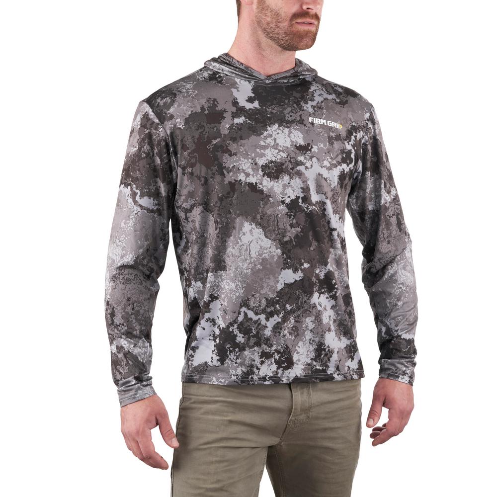 camo hooded shirt