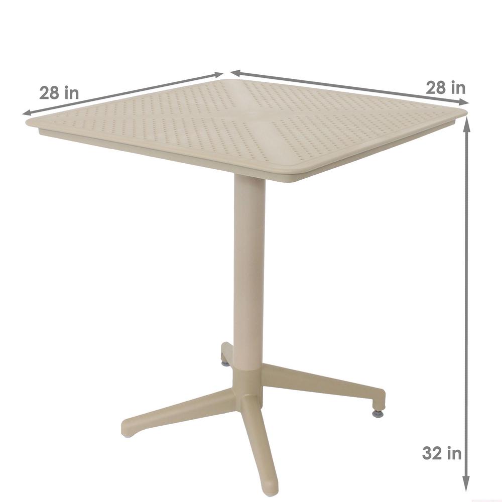Sunnydaze Decor All Weather Square Plastic Indoor Outdoor Foldable Coffee Table Tla 842 The Home Depot - Outdoor Coffee Table That Turns Into Dining Sunnydaze Decor All Weather Square Plastic Indoor Outdoor Foldable Coffee Table Tla 842 The Home Depot - Outdoor Coffee Table That Turns Into Dining