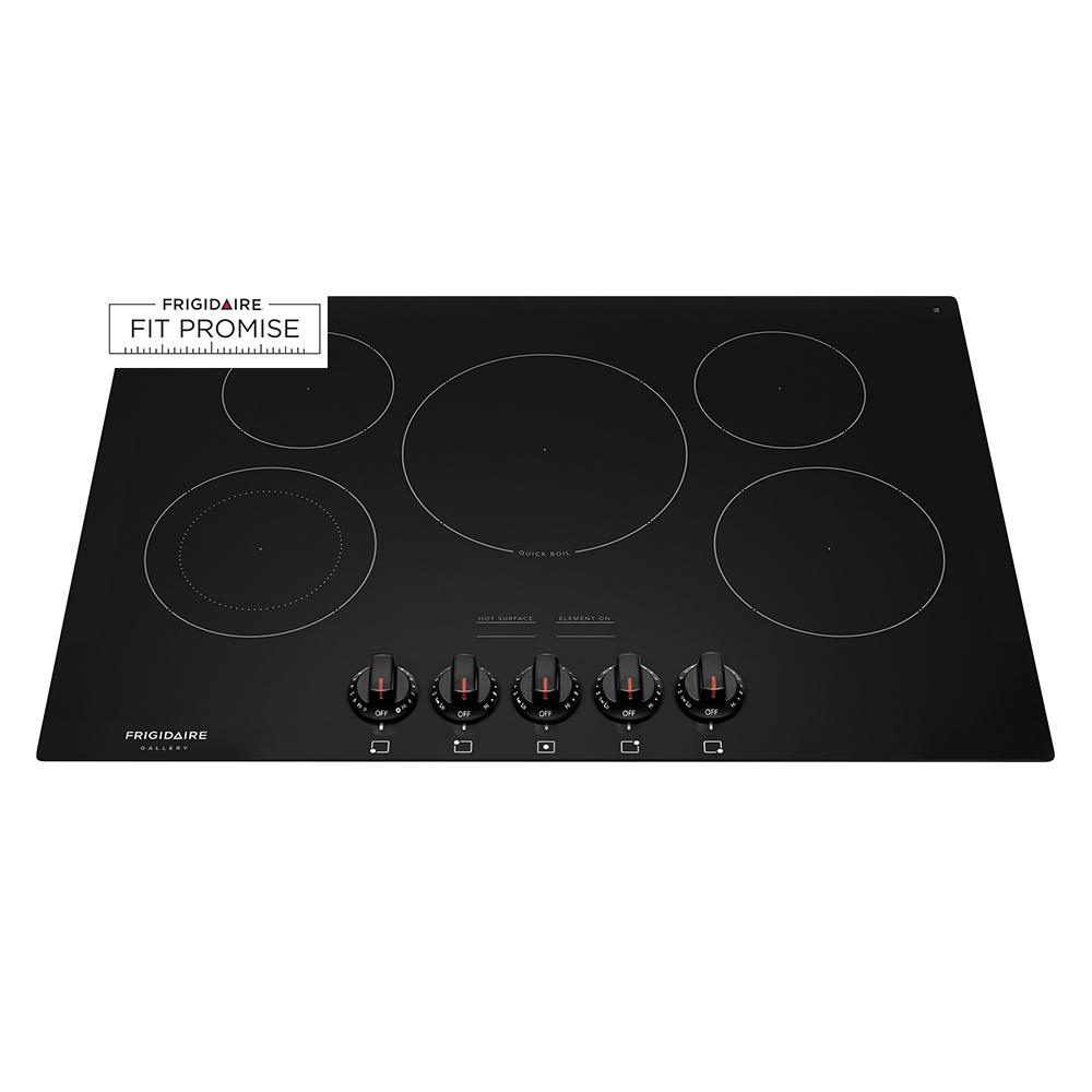 Frigidaire Gallery 30 In Radiant Electric Cooktop In Black With 5