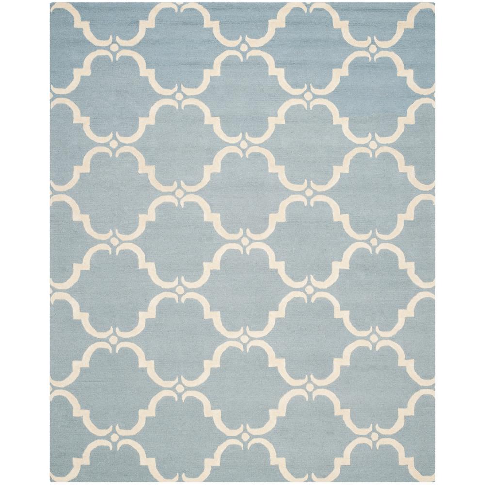 Safavieh Cambridge Blue Ivory 9 Ft X 12 Area Rug Cam703b Cambridge Blue Ivory 9 Ft X 12 Area Rug