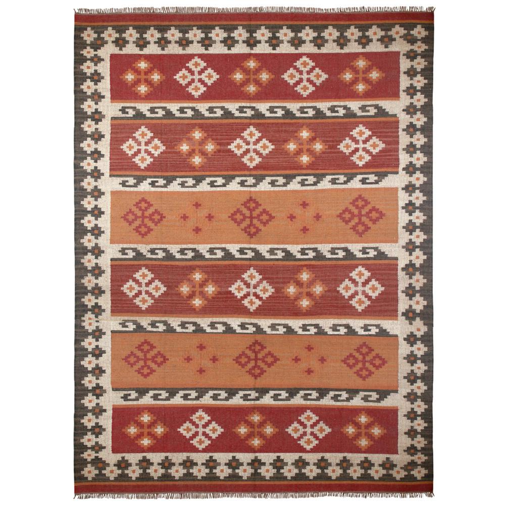 UPC 692789918722 product image for St Croix Trading Company Burgundy (Red) Hacienda Wool 10 ft. x 14 ft. Area Rug | upcitemdb.com