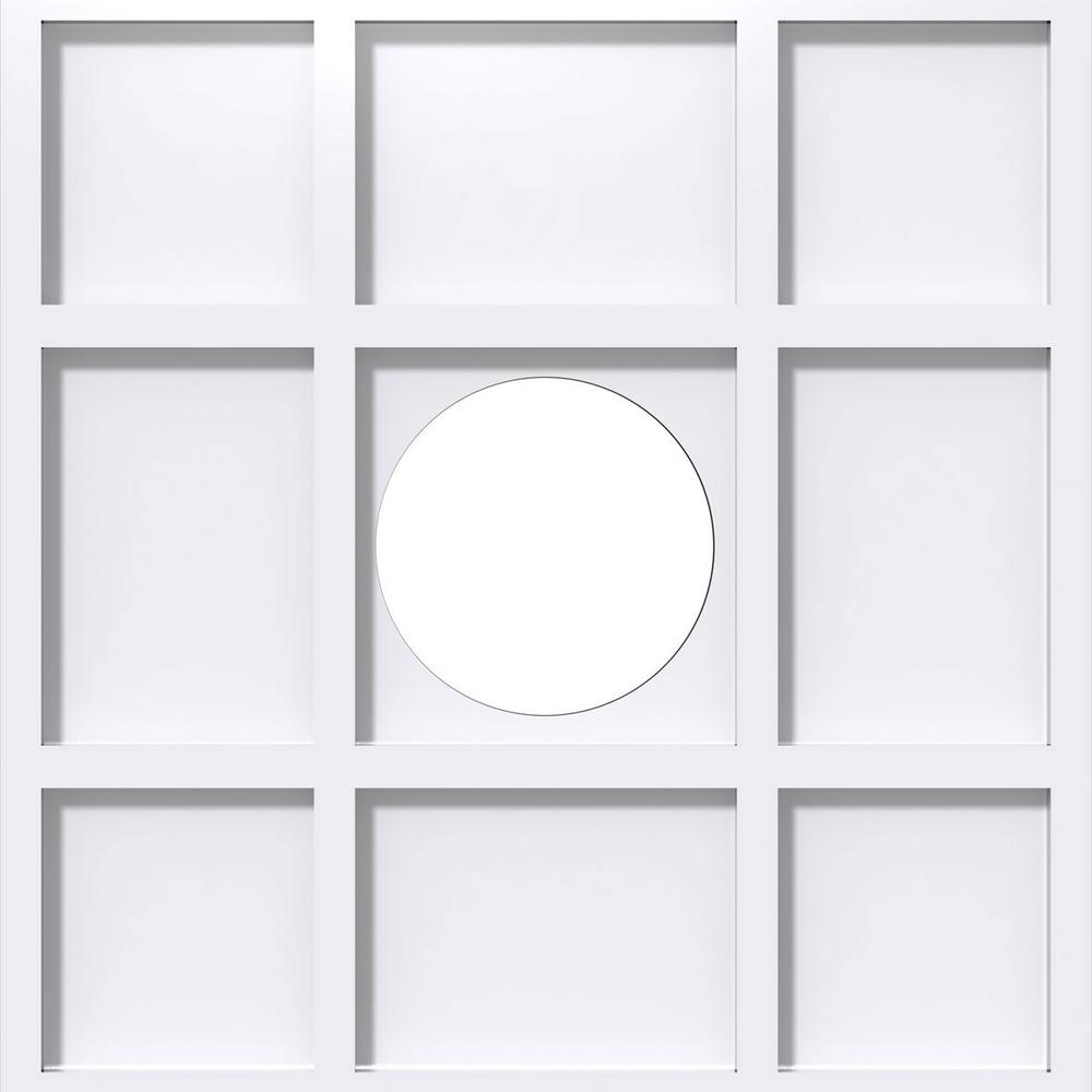 Ekena Millwork 22 In X 11 In X 1 In Rectangle Architectural