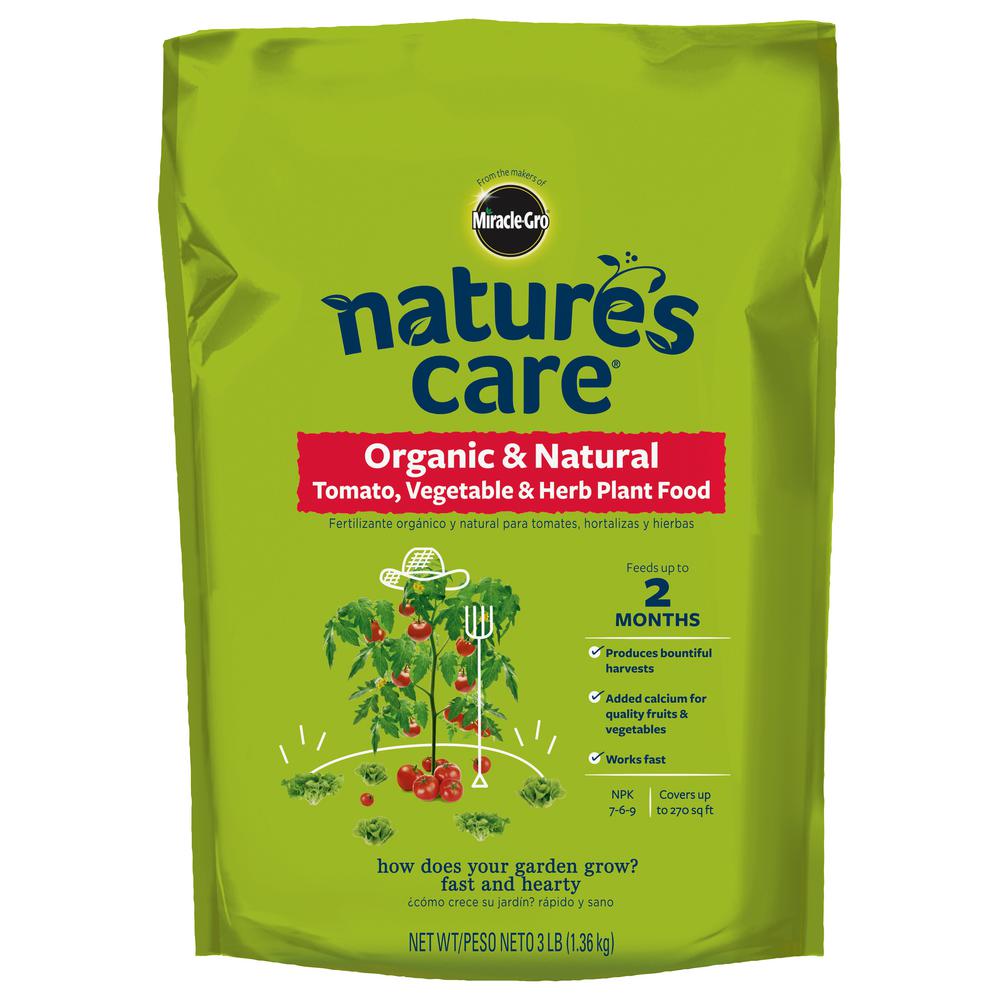 Nature�s Care 3 lb. Tomato, Vegetable and Herb Plant Food