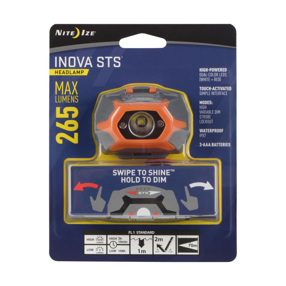 UPC 094664042353 product image for Nite Ize Inova STS Headlamp - Orange, Oranges/Peaches | upcitemdb.com