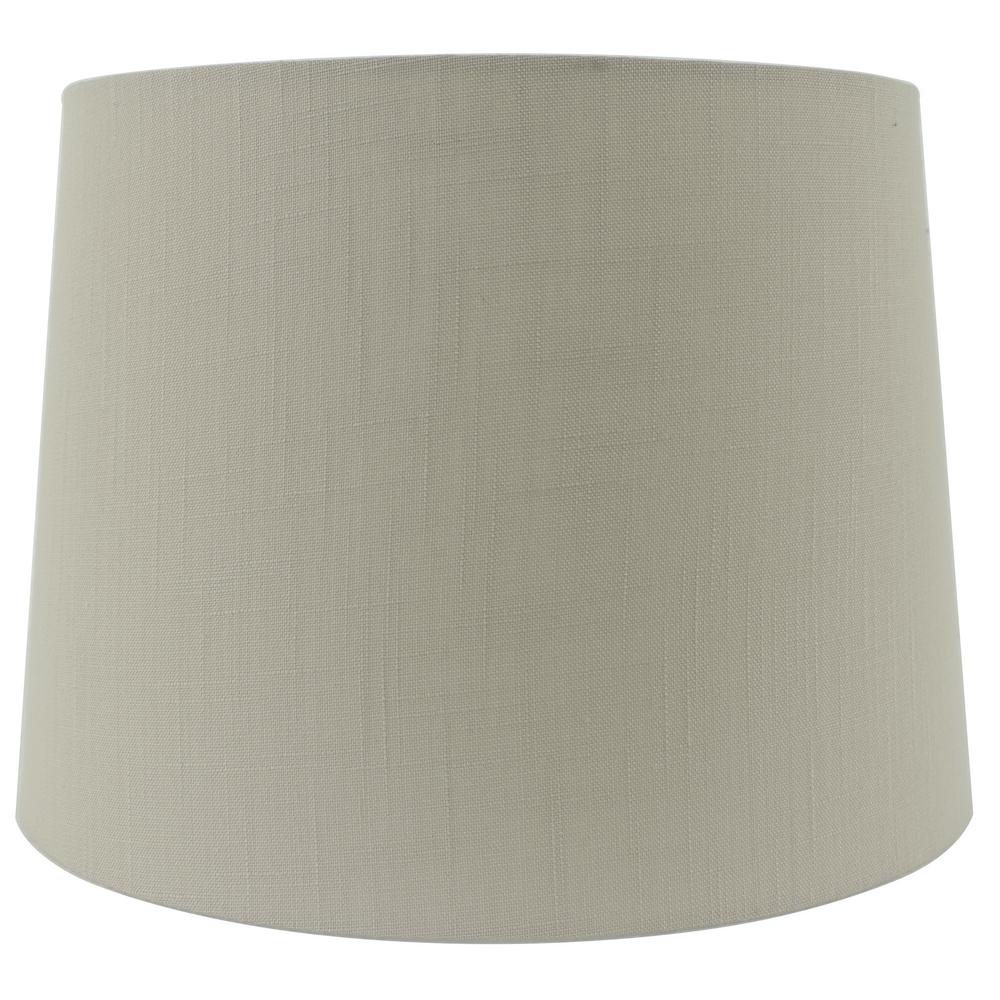 15 In W X 11 H Tan Linen Hardback Empire Lamp Shade 13 Sh19683g H Tan Linen Hardback Empire Lamp Shade