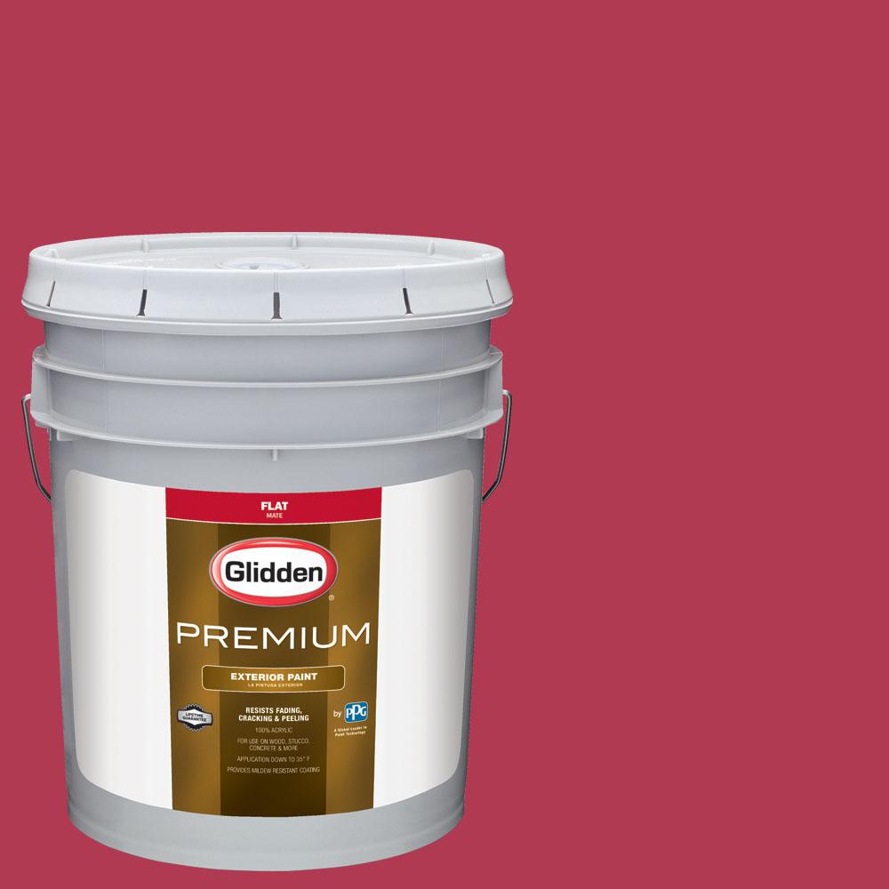 Arizona Cardinals Red Paint Colors The Home Depot Nfl 166c Arizona Cardinals Red Flat Exterior Paint