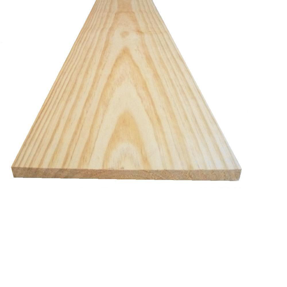 5/4 in. x 4 in. x 8 ft. Select Pine Board-625761 - The Home Depot