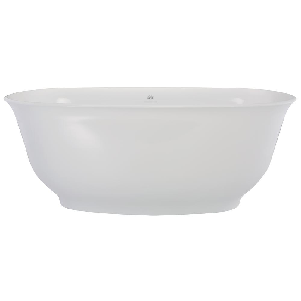 Hydro Systems Hyde 5.5 ft. Solid Surface Flatbottom NonWhirlpool