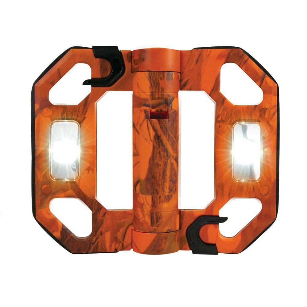 UPC 080083691265 product image for 200-Lumen Mini Compact Folding LED Work Light - Orange | upcitemdb.com