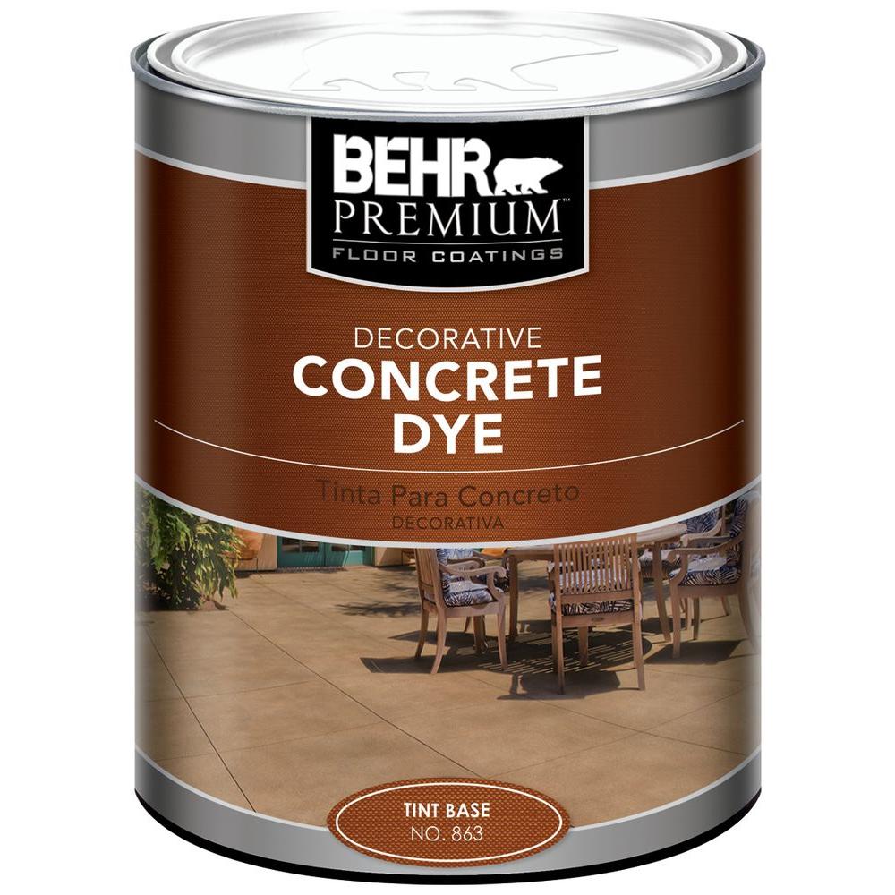 BEHR 1 qt. Tint Base Concrete Dye86304 The Home Depot
