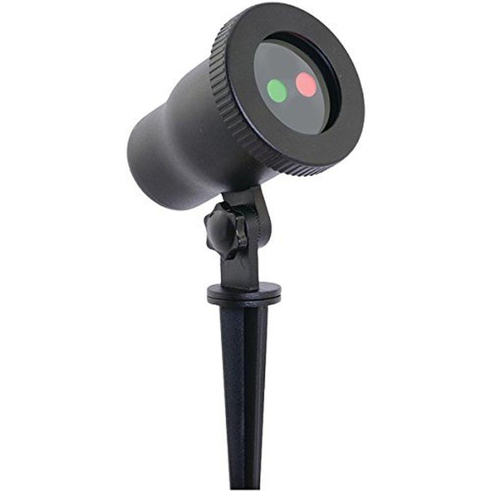 Black Low Voltage Remote Control Included Landscape Lighting Pro Night Stars Landscape Red And Green Laser With Movement Remote Metal